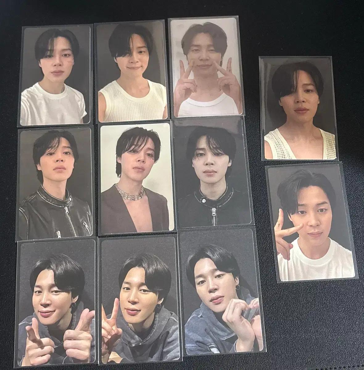 방탄소년단 지민 bts jimin 페이스 face 포카 (11장 일괄)