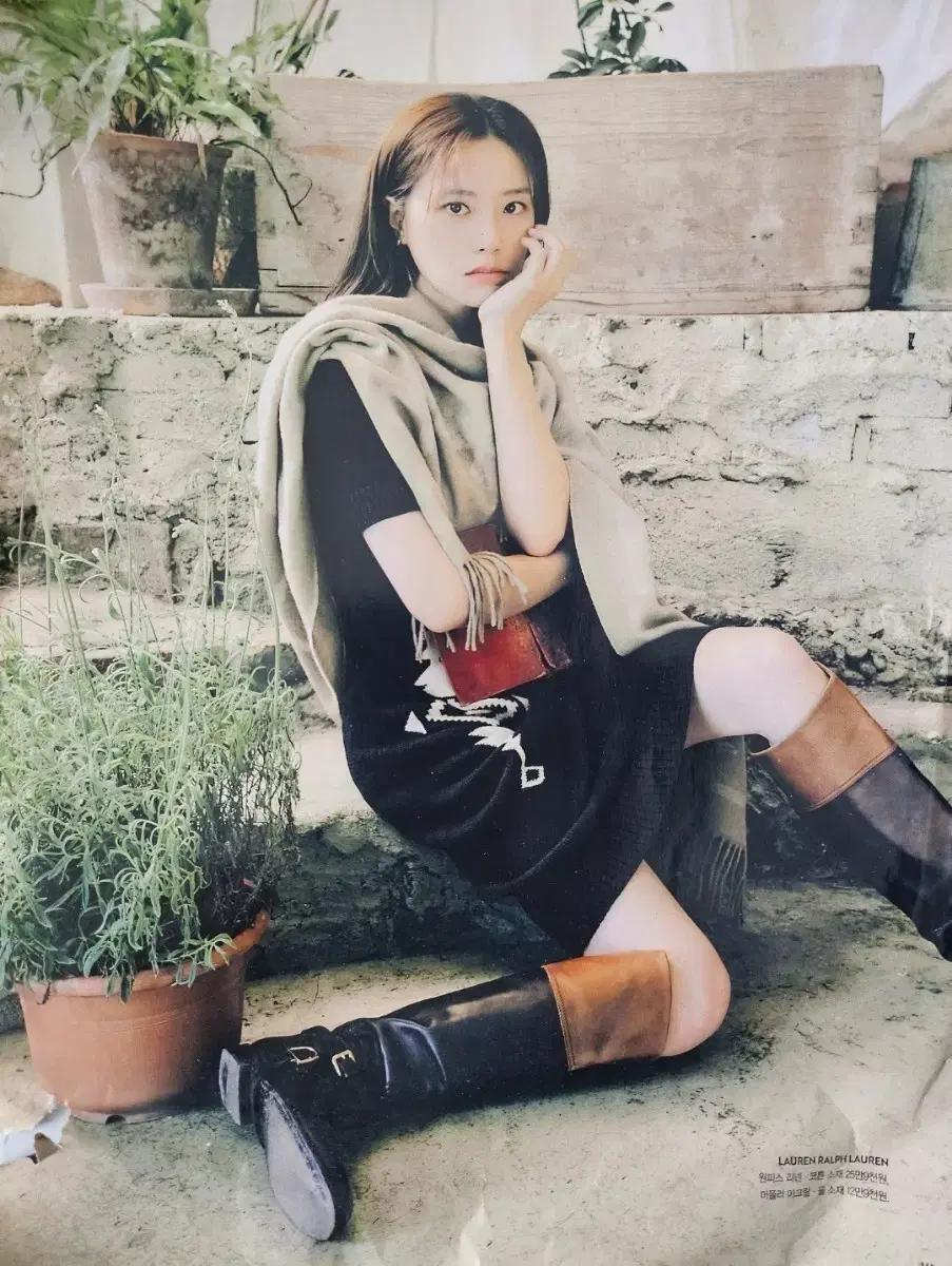 로렌 랄프로렌 린넨 원피스