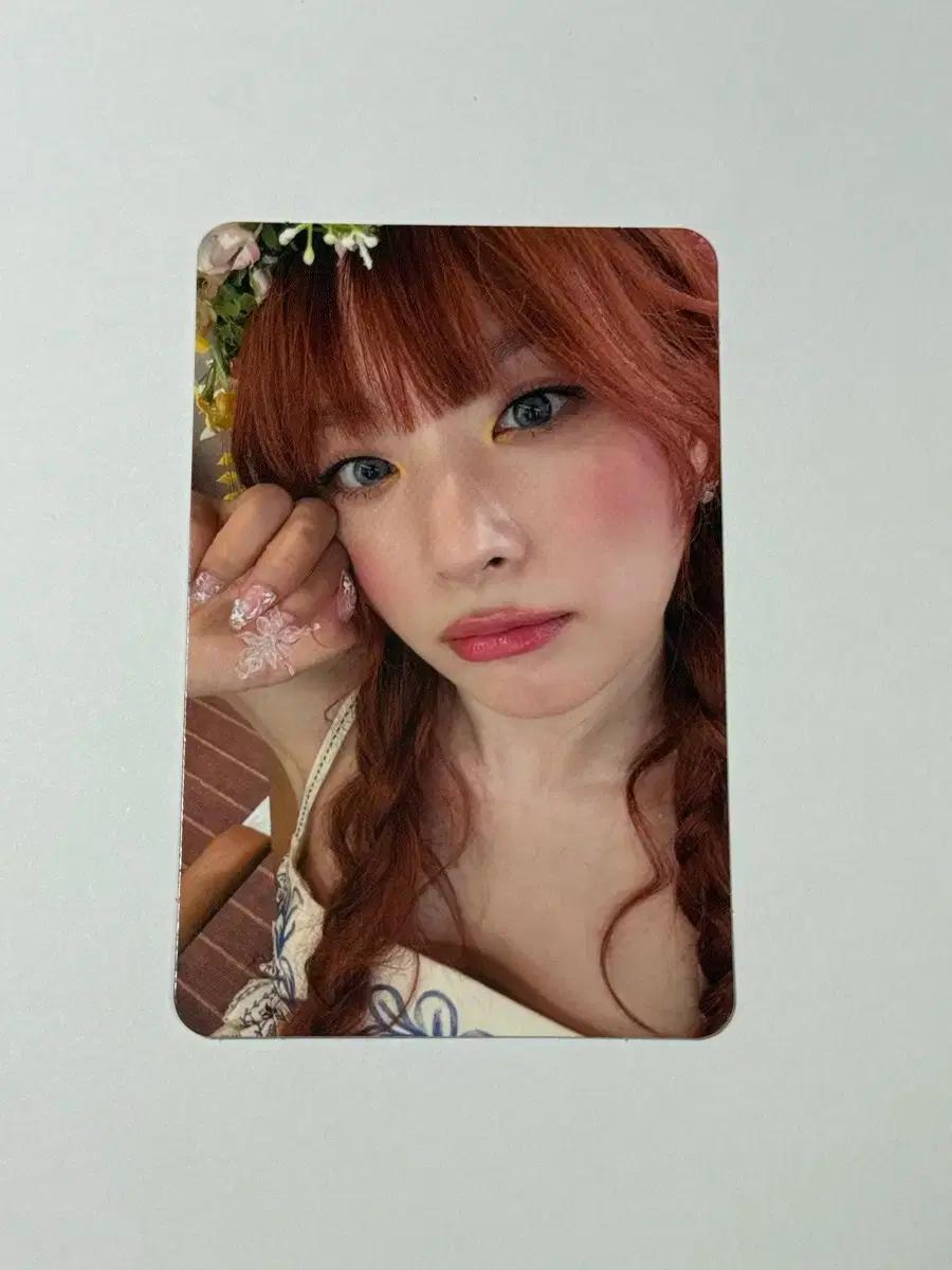 레드벨벳 슬기 코스믹 포스터 미드나잇썬 포카