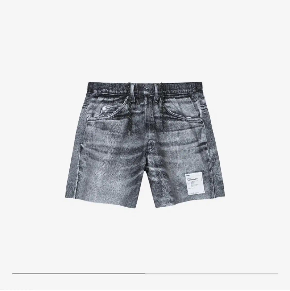 satisfy 데님 블랙 5인치 쇼츠 M사이즈