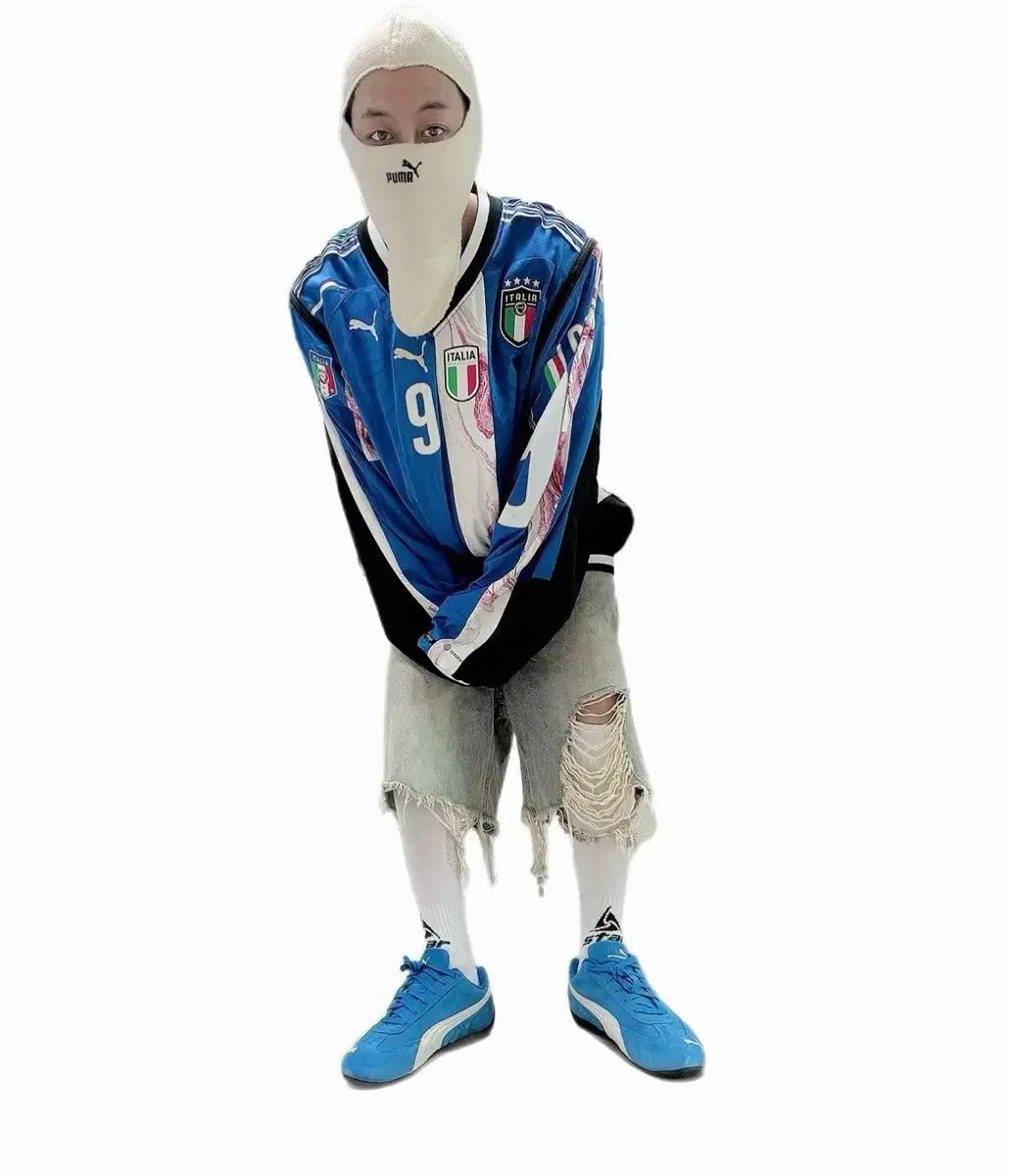 SelfFab 푸마 리메이크 오버핏  풀오버 져지