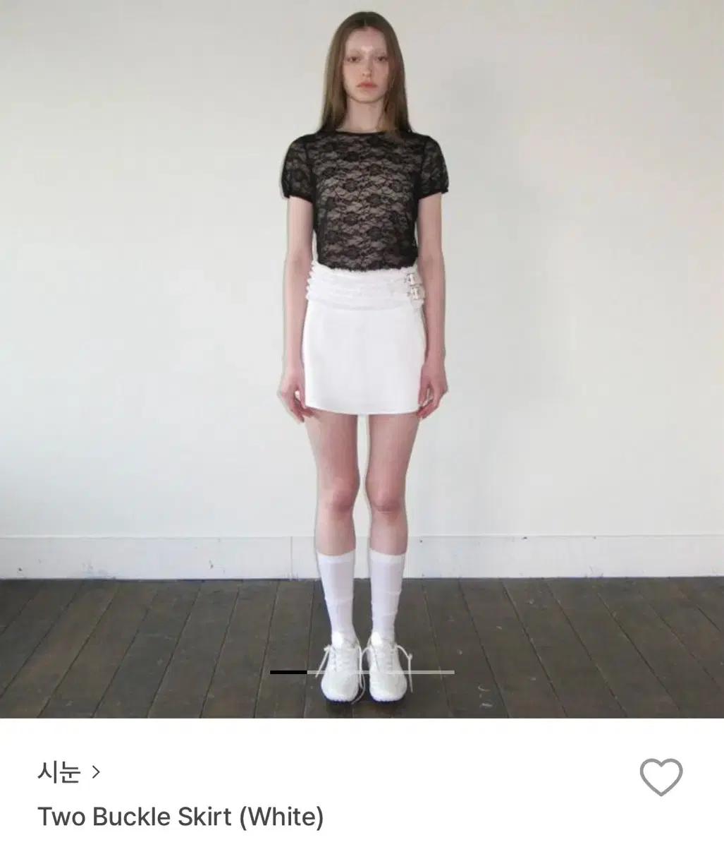시눈 Two Buckle Skirt 투버클 스커트