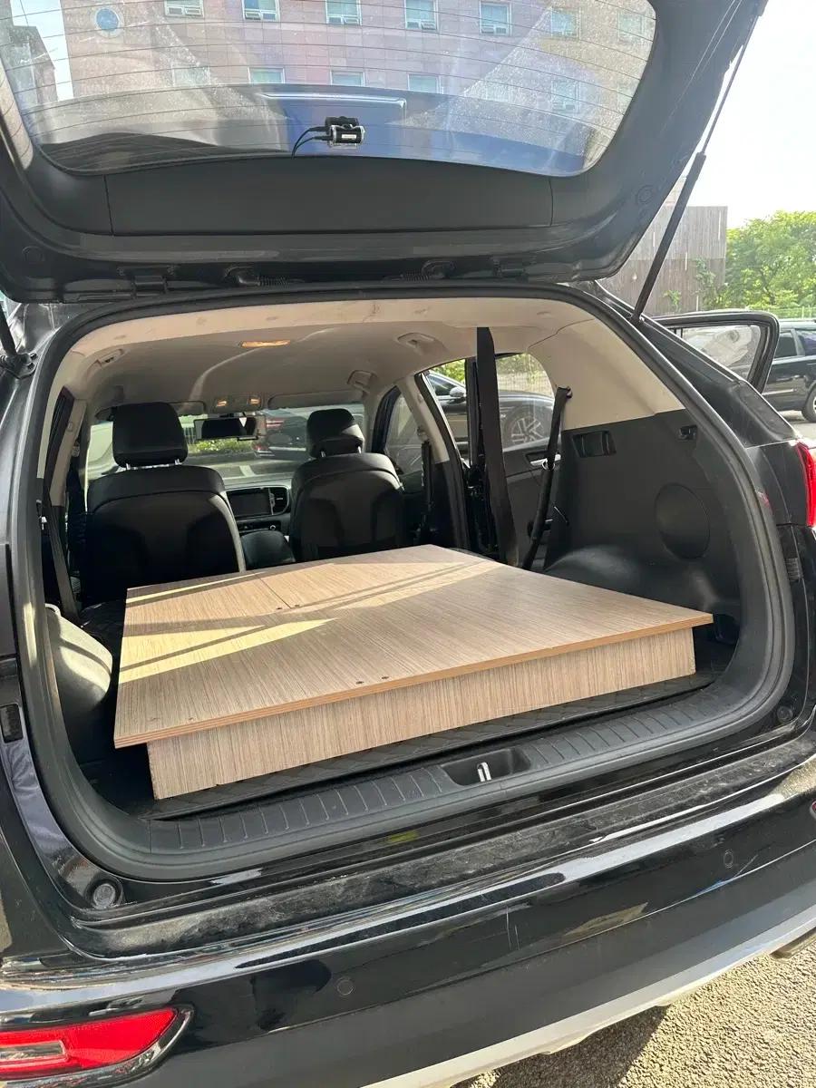 스포티지 ql 차박 평탄화 캠핑