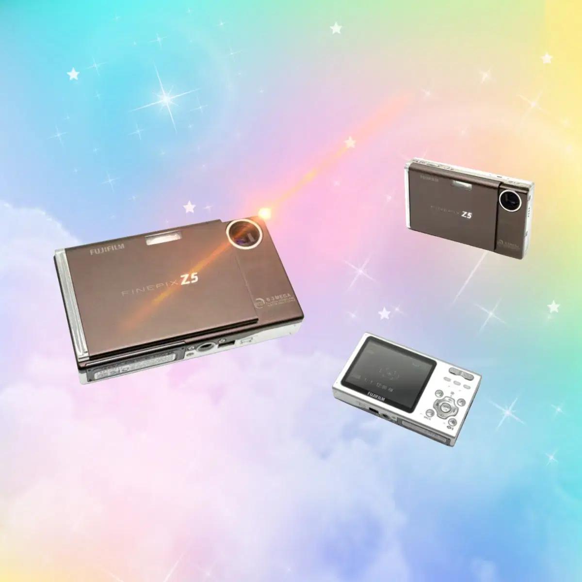 [뉴진스픽&풀박스!] 후지필름 파인픽스 Z5fd 브라운 디지털카메라