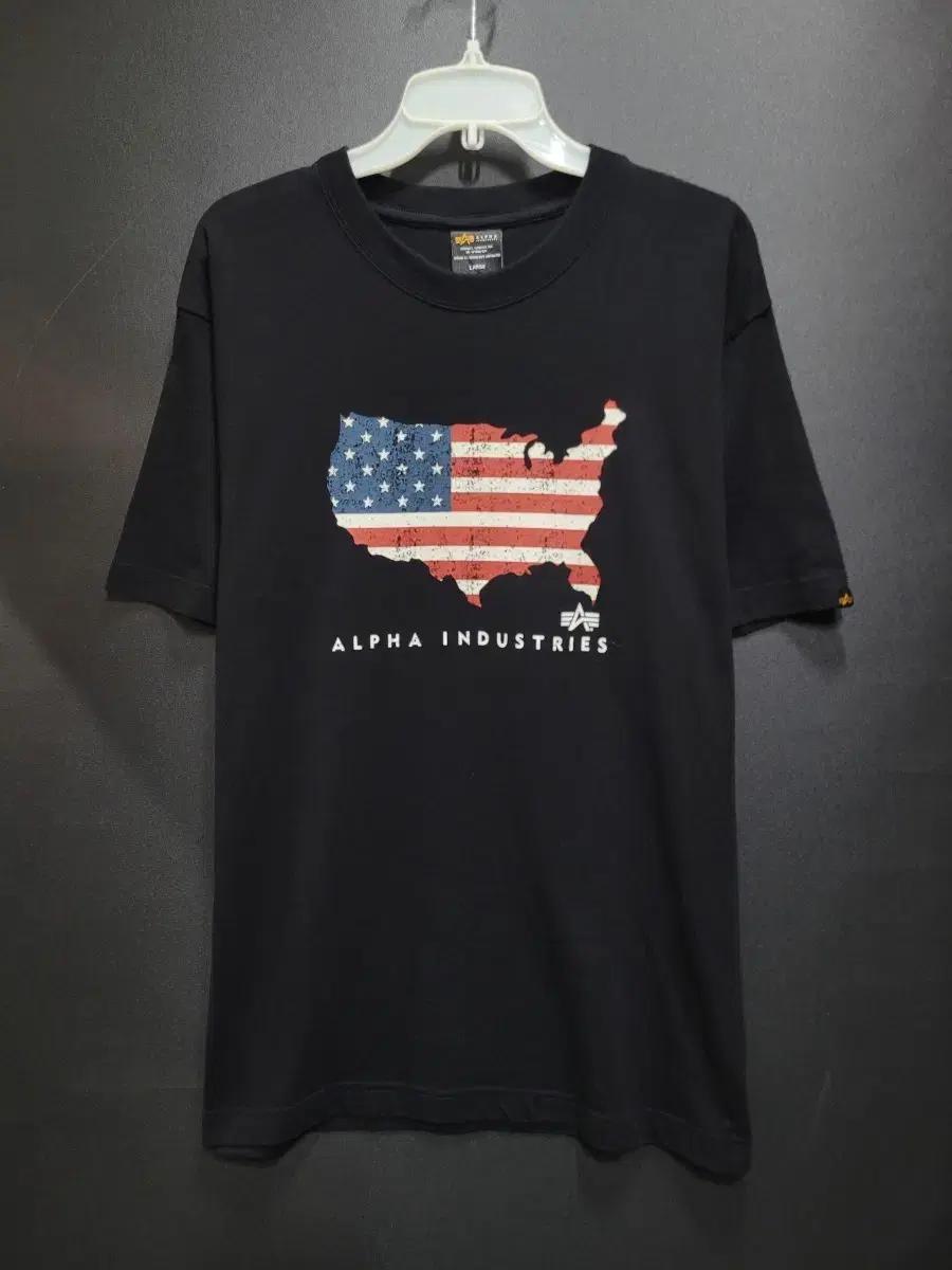 ALPHA INDUSTRIES 알파 인더스트리 성조기 셔츠