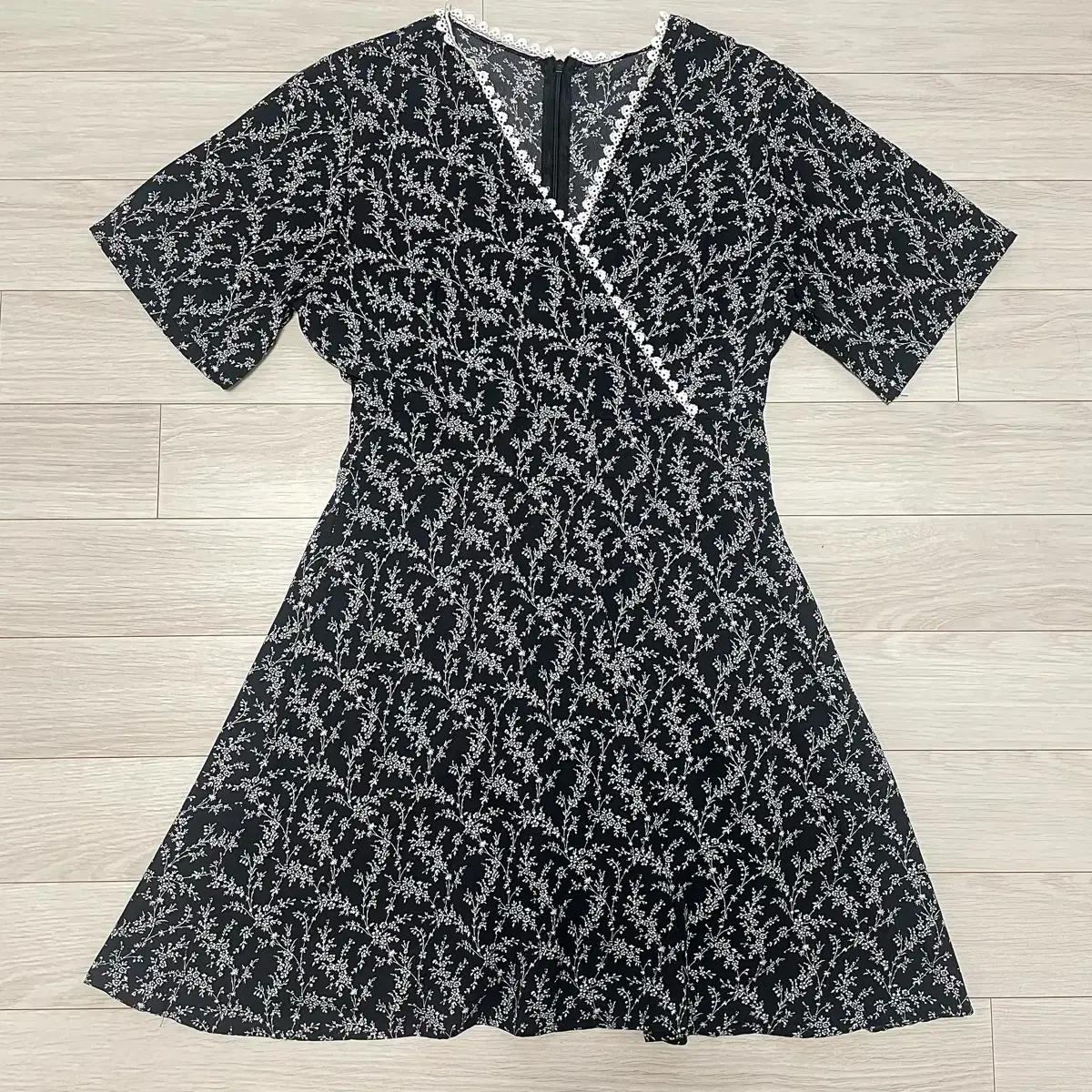 플라워 쉬폰 원피스