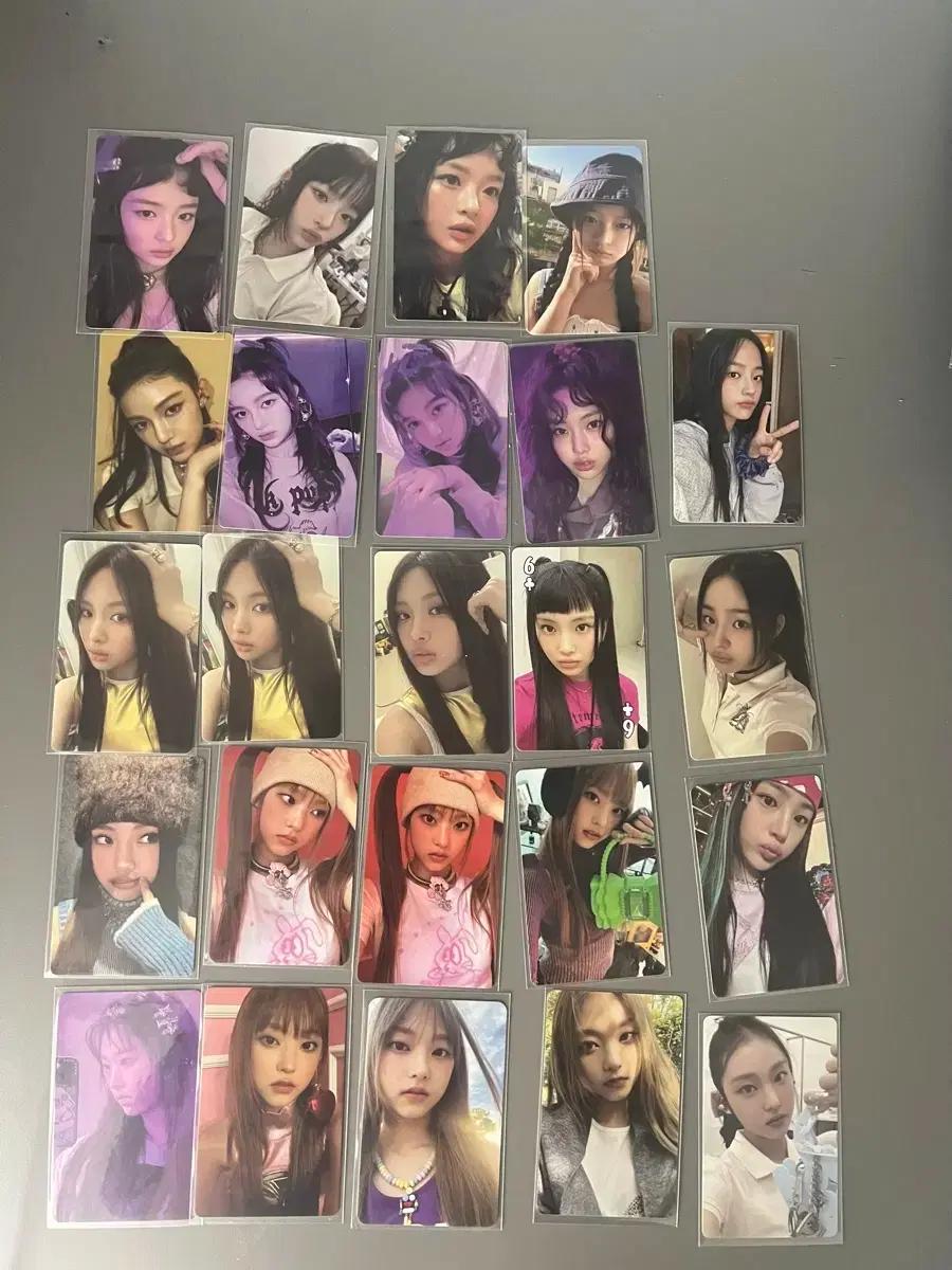 뉴진스 포카 일괄 판매