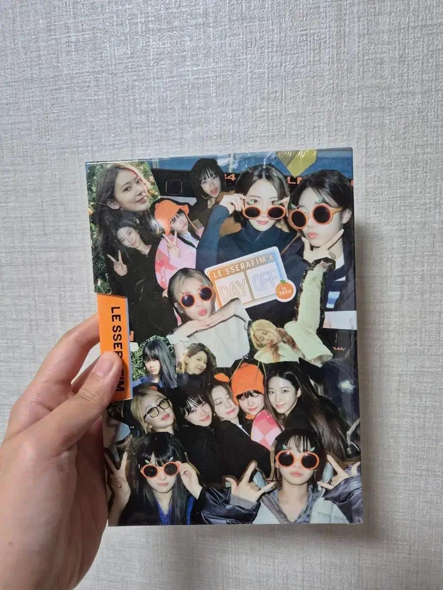 르세라핌 데이오프 제주 포토북 미개봉
