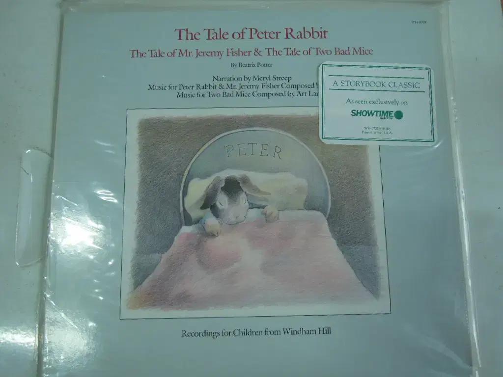 the tale of peter rabbit 수입 미개봉LP