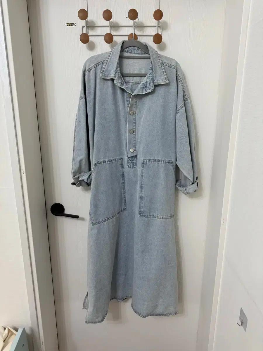 박시한청원피스(임산부가능)