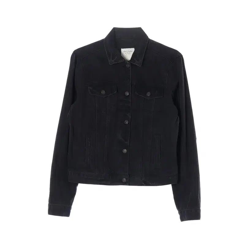 ABERCROMBIE & FITCH 애버크롬비 블랙 데님 자켓 | 남 L