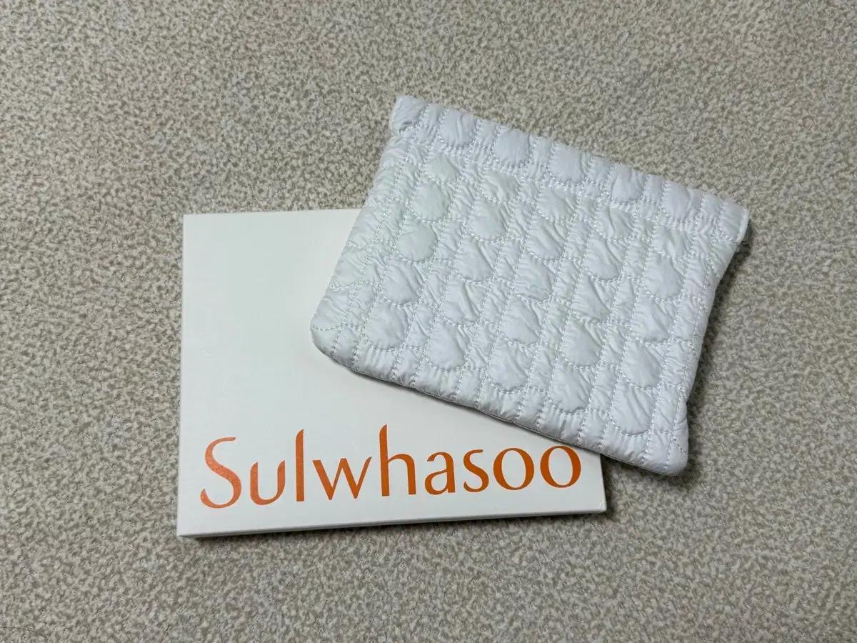 (새상품) 설화수 북촌 누빔 파우치