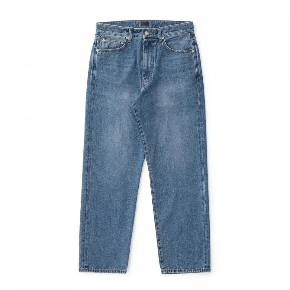 어나더오피스 스터디 데님 타입4 1사이즈 (미드블루)