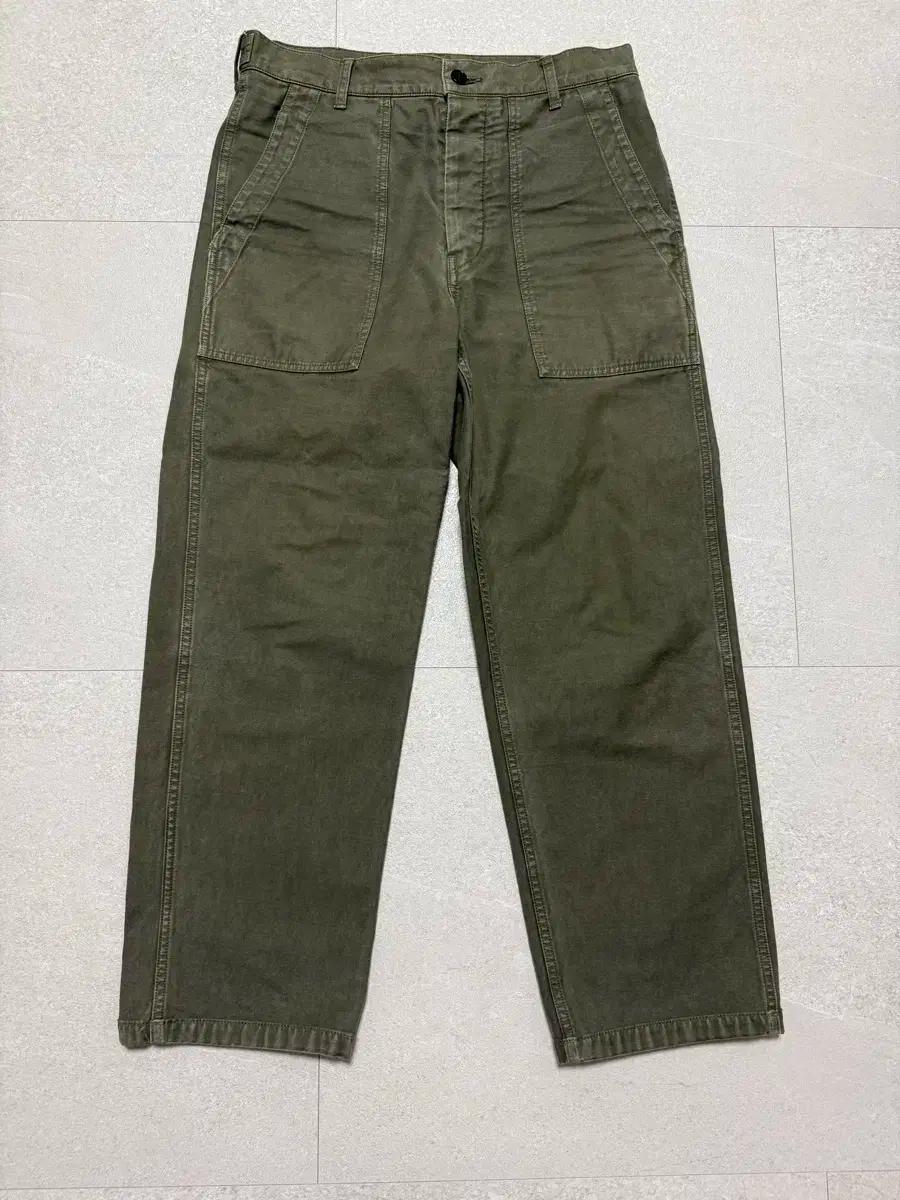 비즈빔 알다 올리브 2 visvim alda pants
