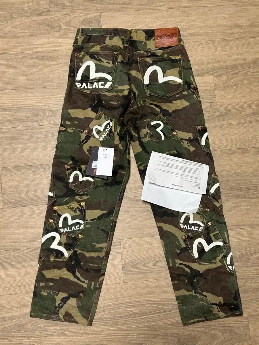 팔라스 에비수 카모데님 팬츠 30사이즈