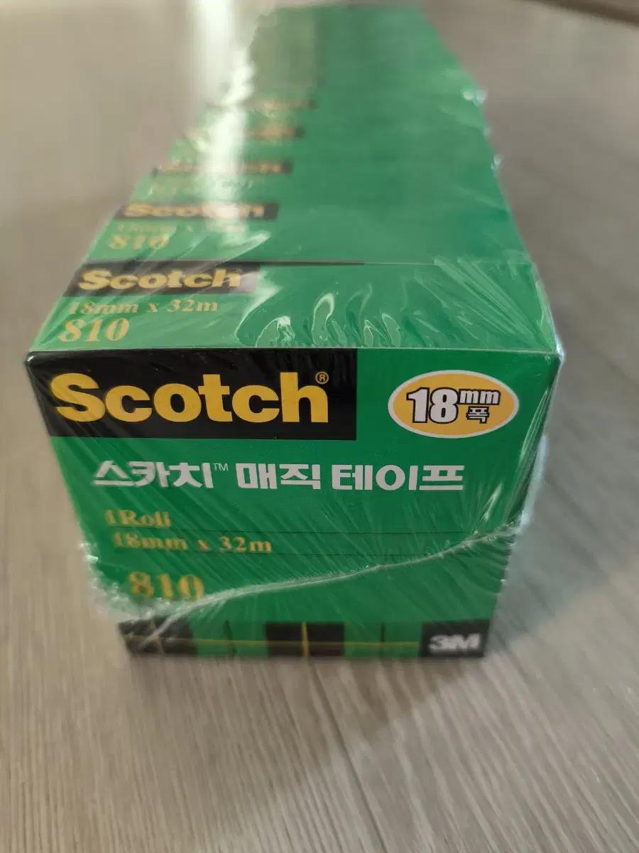 3M 스카치 매직테이프 810 18mm 리필용 새상품