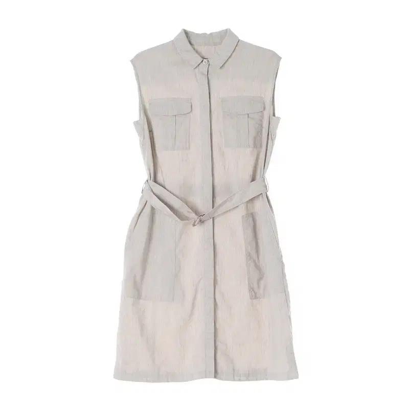 (L) 빈폴 린넨 민소매 원피스