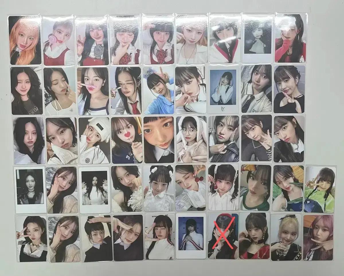 개별 가능) 아이브 포카 47장 대량 양도
