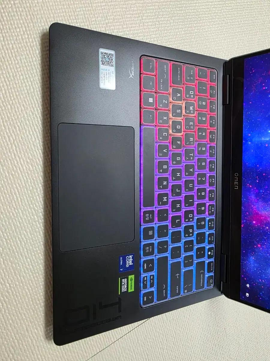신품급 OLED 오멘14 게이밍노트북 울트라7 16램 RTX4060