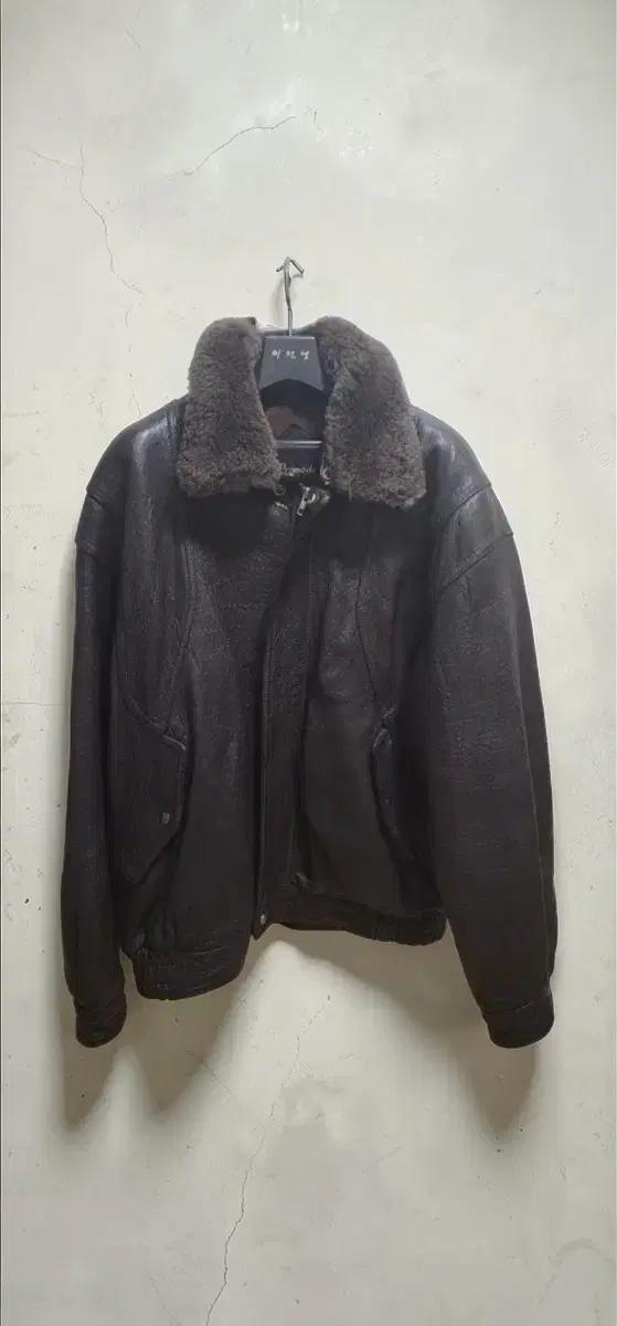 80's PROMODE VINTAGE 양가죽 봄버자켓