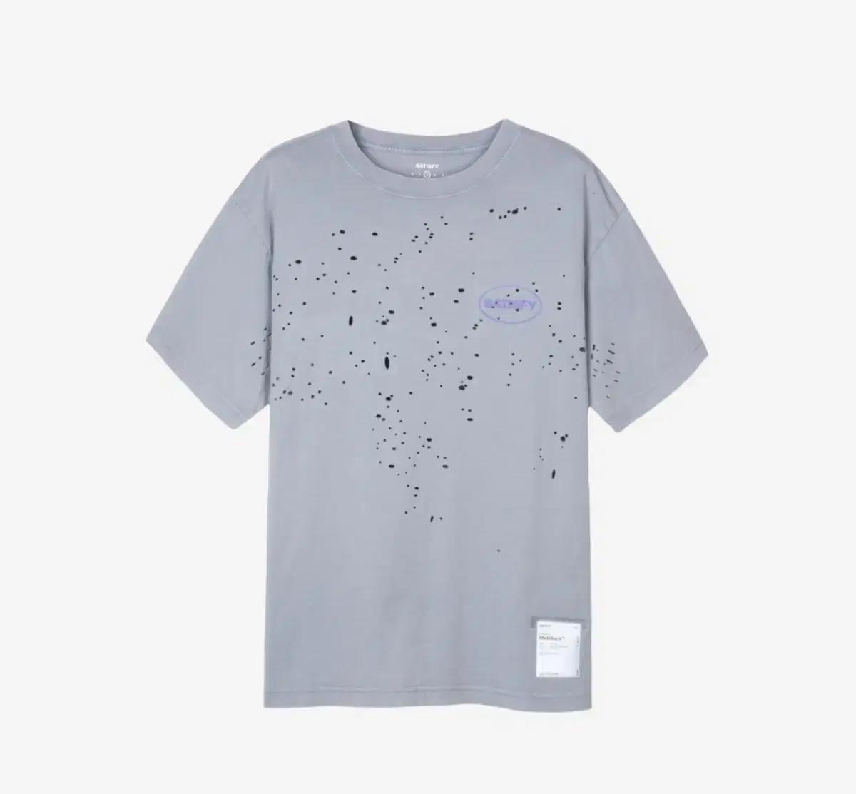 새티스파이 satisfy 모스테크 티셔츠 에이지드 실버 XL