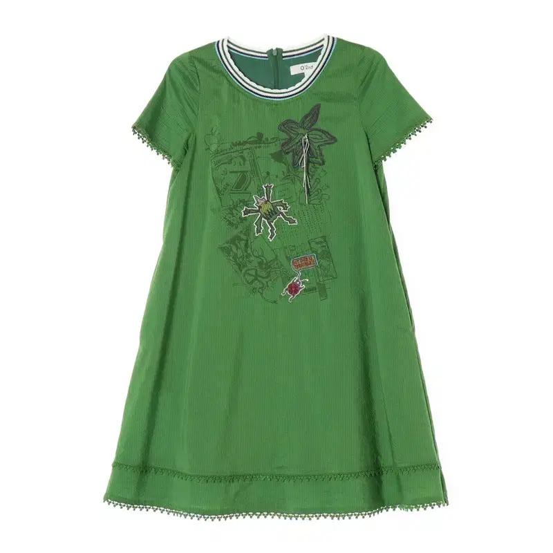 한섬 오즈세컨드 플라워 미니 원피스