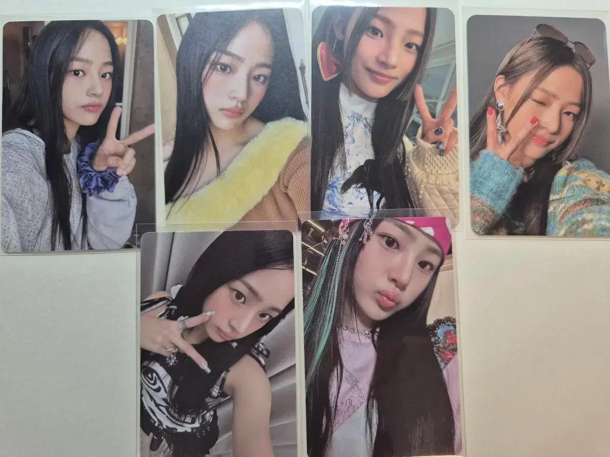 뉴진스 포카 (일괄,개별판매)