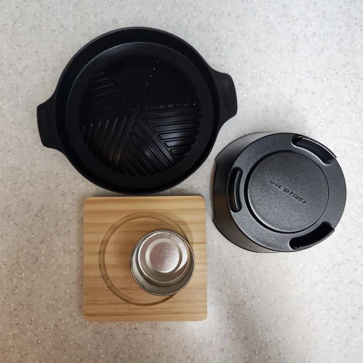 [새상품] 미니화로 세트 (자취감성템)