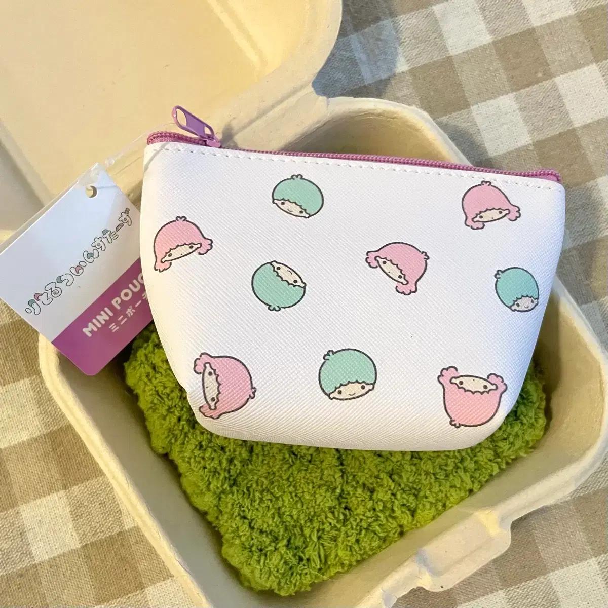 (새상품,정품) 산리오 키키라라 동전지갑 미니 파우치