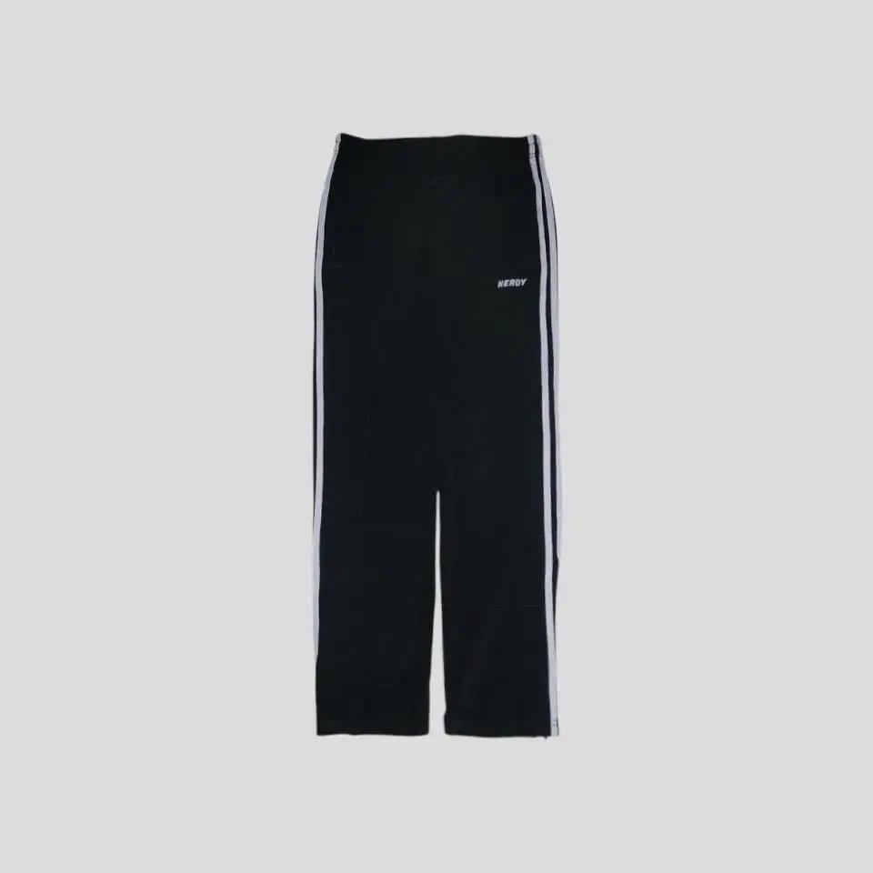 널디 블랙 라벤더퍼플 로고 라이닝 벨벳 벨보아 벨루아 Y2K 밴딩 트레이