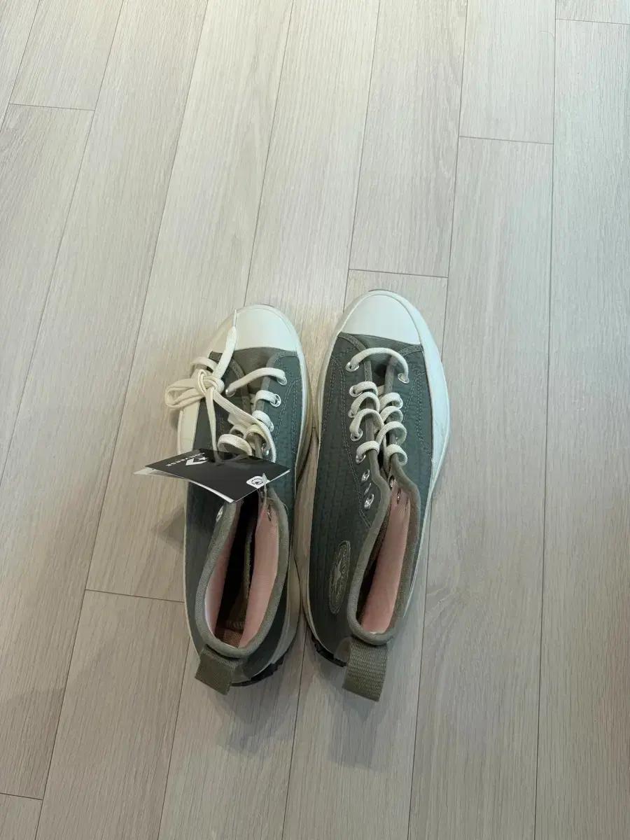 컨버스 런스타 하이 올리브 280 새상품