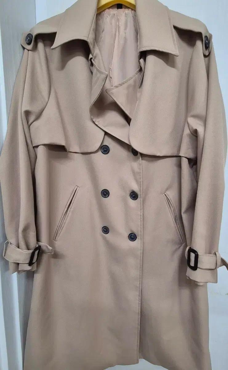 루즈핏트렌치코트+옷걸이