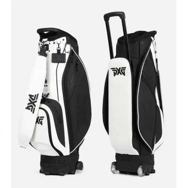 PXG 골프백 바퀴달린 캐디백 휠백 화이트 골프가방 남녀공용 2025
