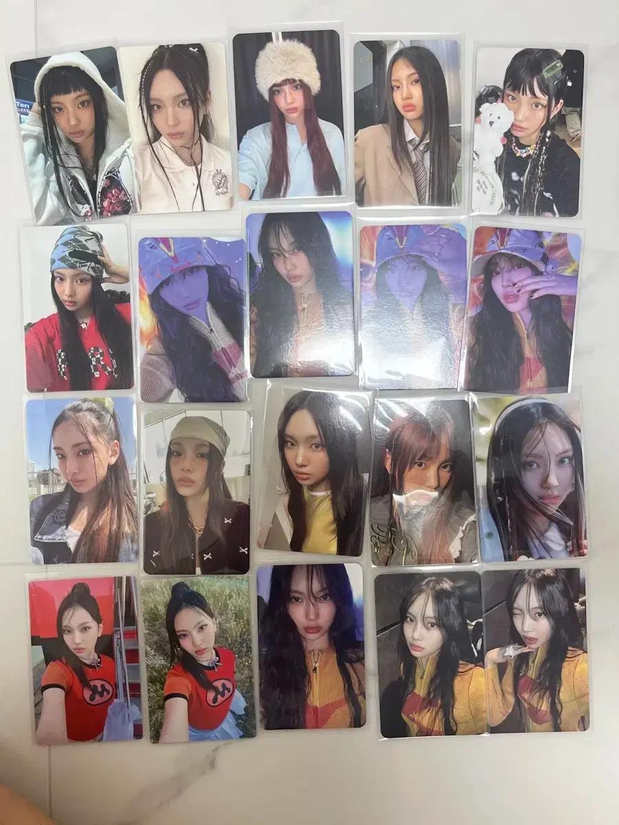뉴진스 혜인 포카 포토카드 개별 일괄