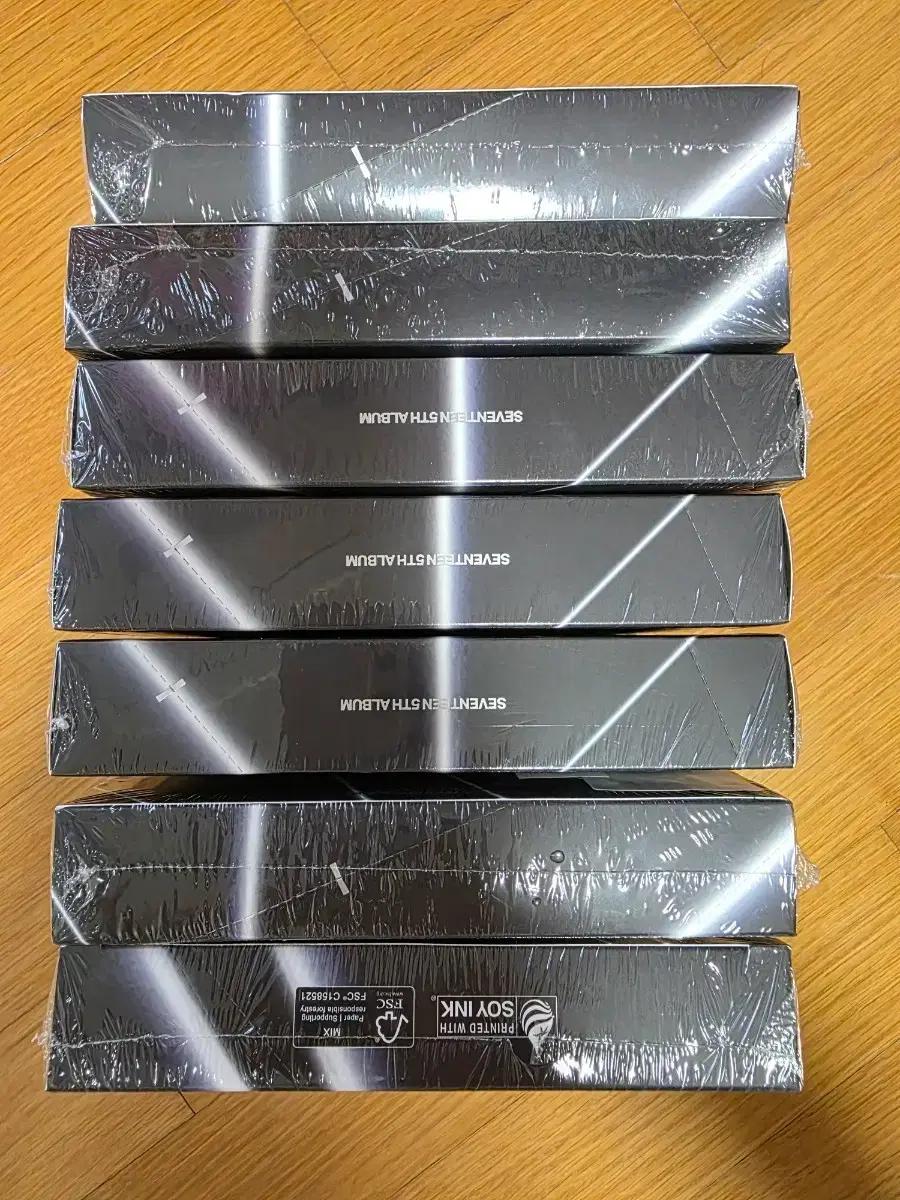 미개봉 세븐틴 정규 5집 썬더 캐럿반 데어데빌반