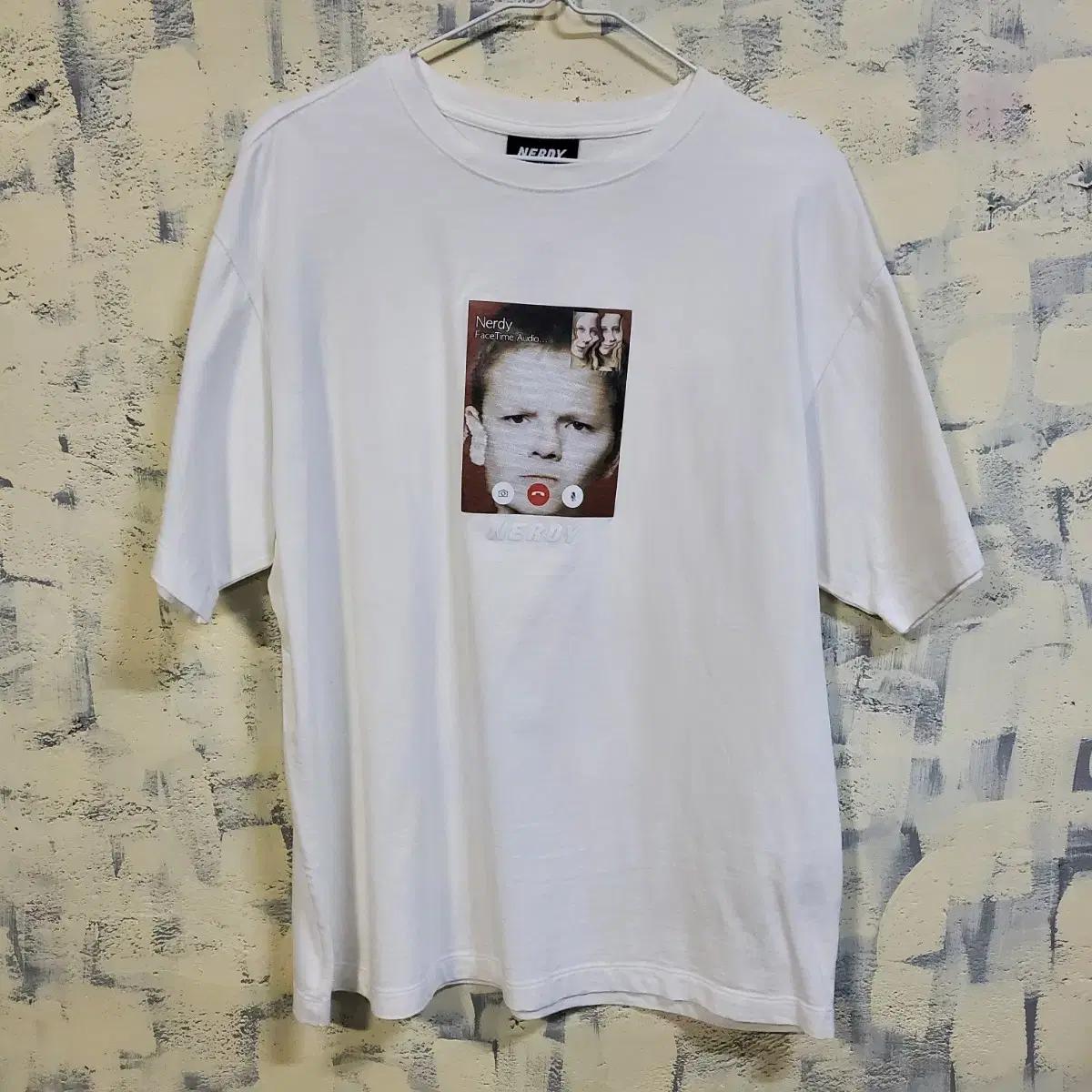 널디 로고 라운드 반팔티 M