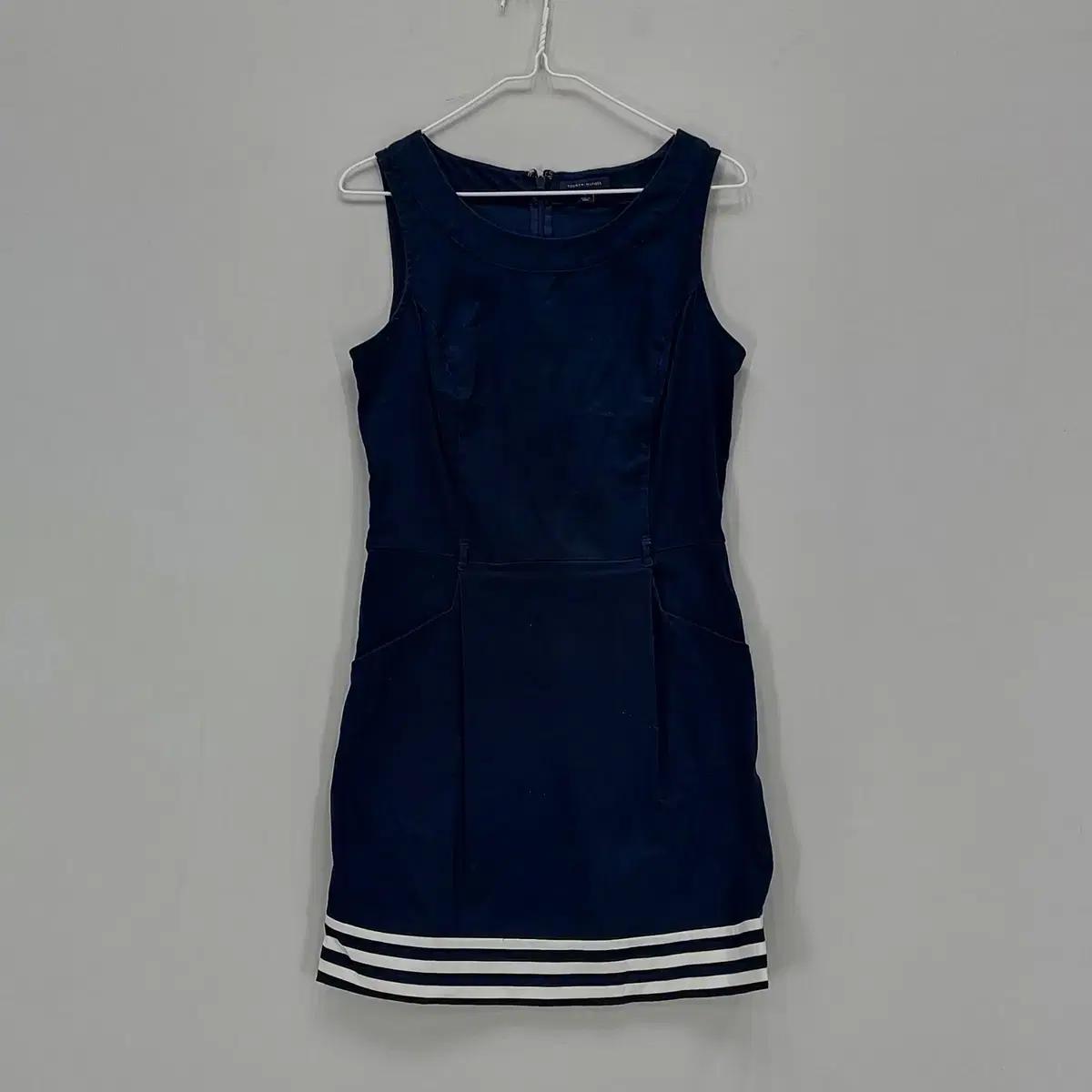 타미힐피거 85 민소매원피스 봄여름 네이비 08002