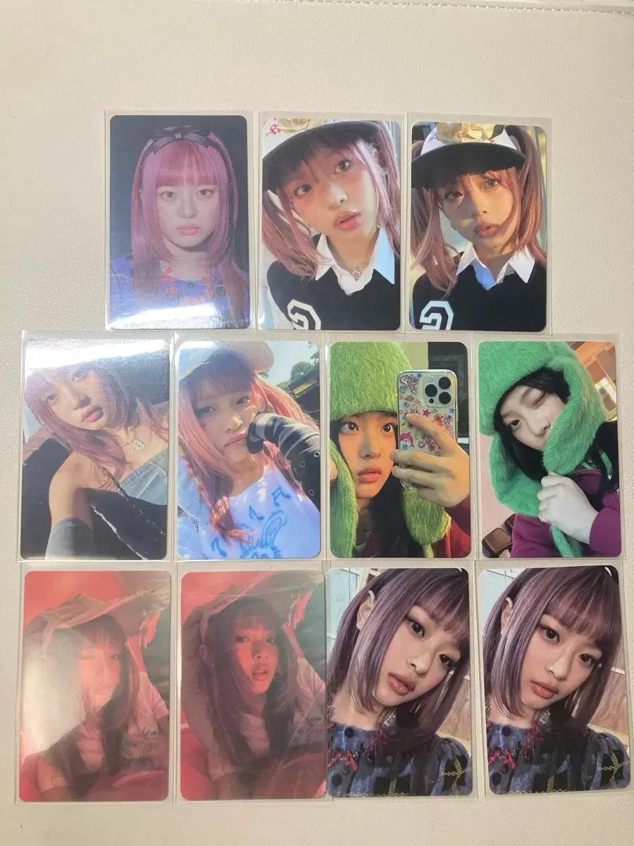 뉴진스 NJZ 하니 포카  판매 (60장)