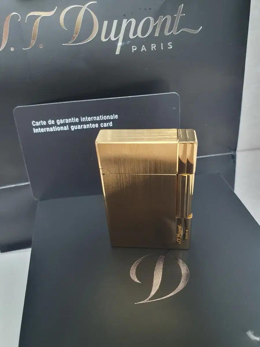 정품 듀퐁라이터 라인2 ca18213 개츠비 금장 듀퐁라이타