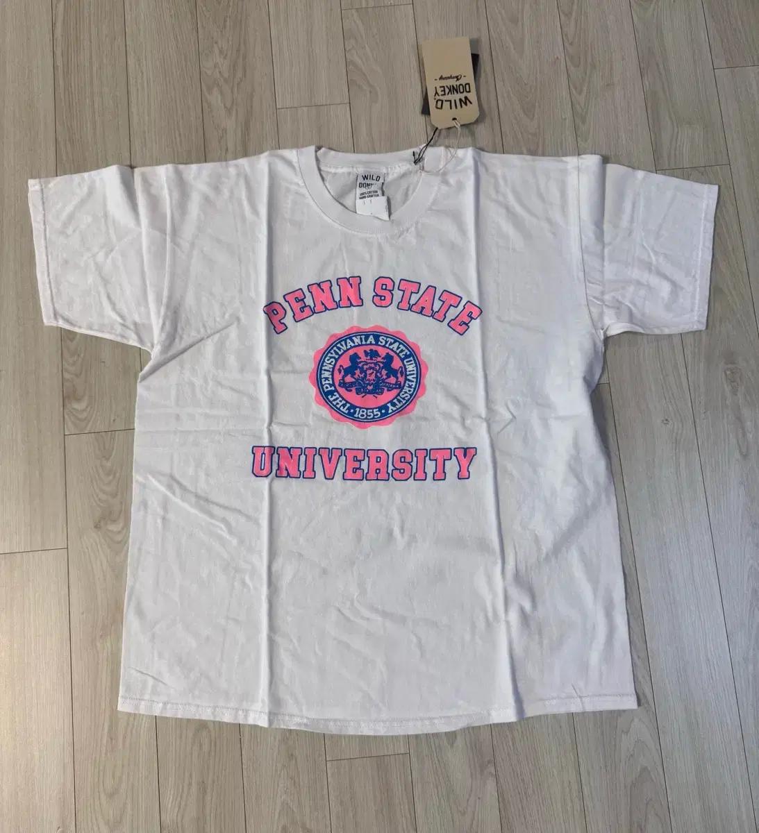 와일드동키  펜 스테이트 티셔츠 L, XL 새상품