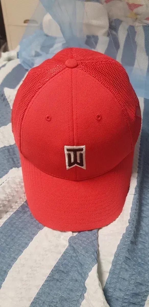 나이키 타이거 우즈 TW 볼캡 레드