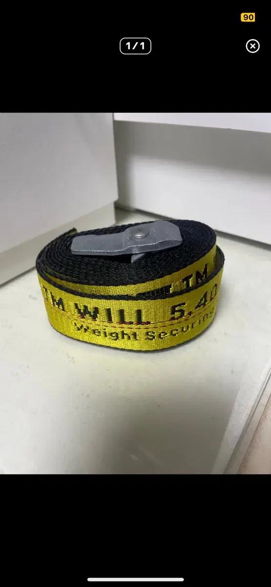 16fw 오프화이트 인더스트리얼 벨트