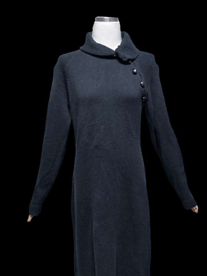 로렌랄프로렌 양가죽패치 정품 여자 추동용 여성 니트 긴팔롱원피스M