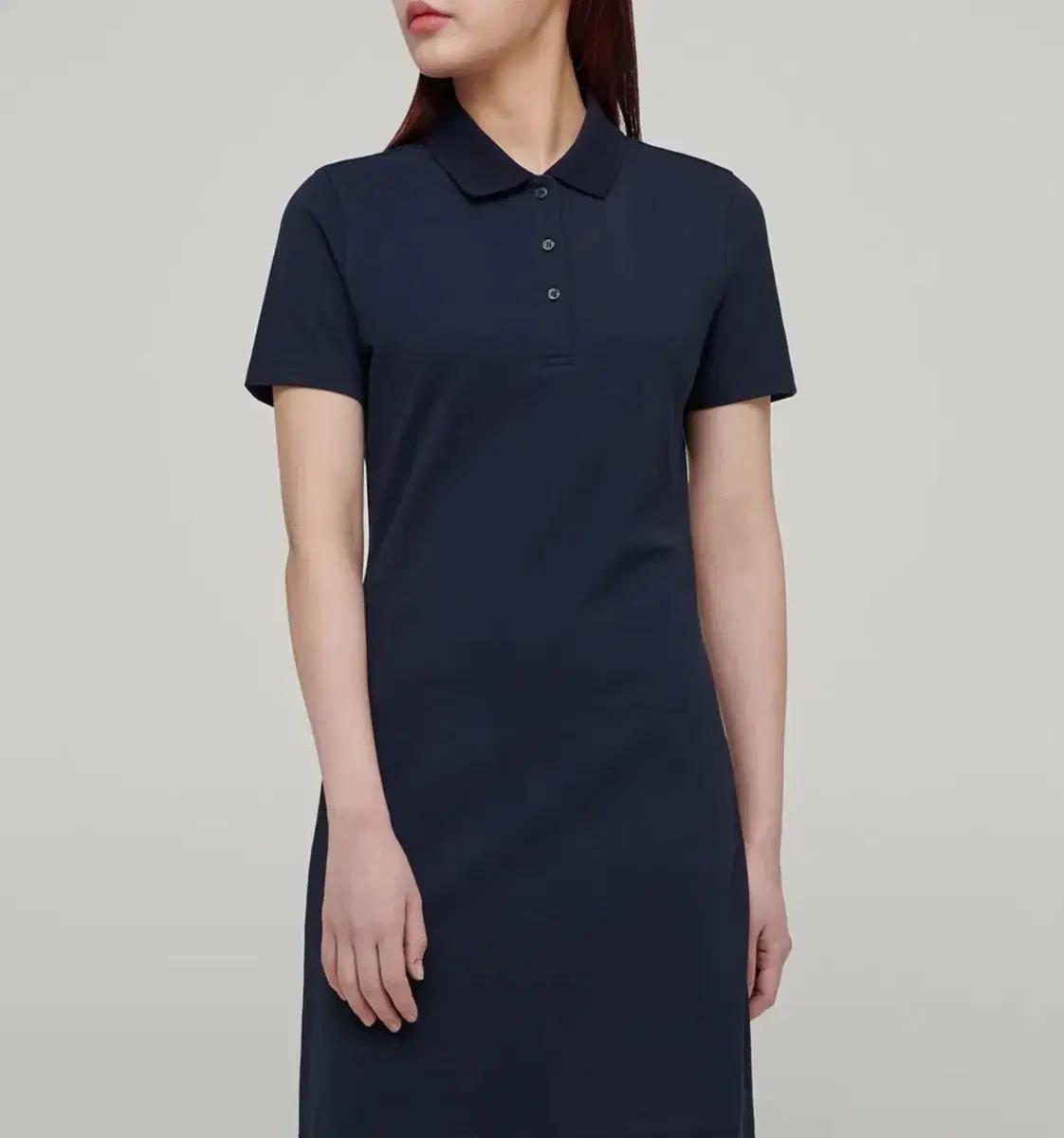 무신사 스탠다드 우먼즈 피케 카라 폴로 원피스 쿨탠다드