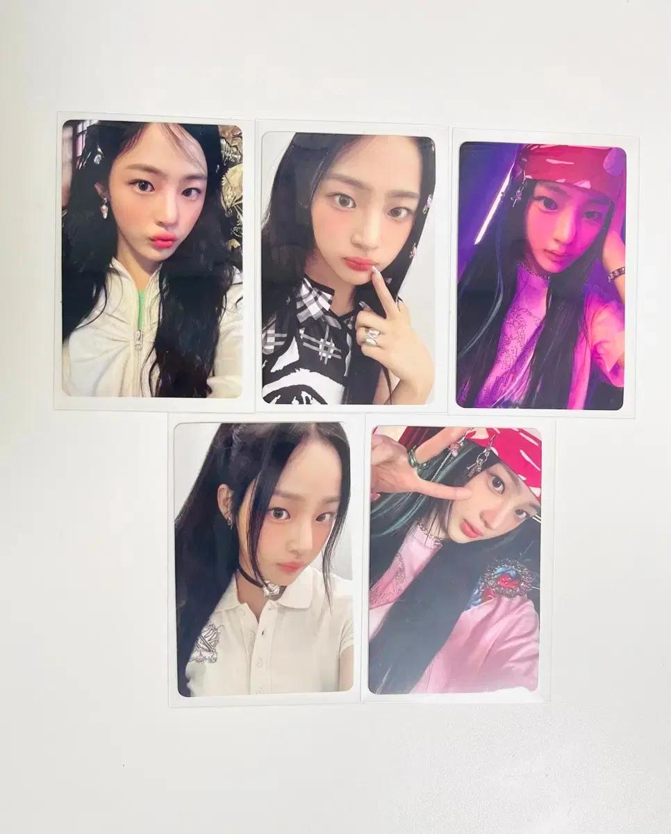 뉴진스 겟업 비치백 민지 포카 일괄