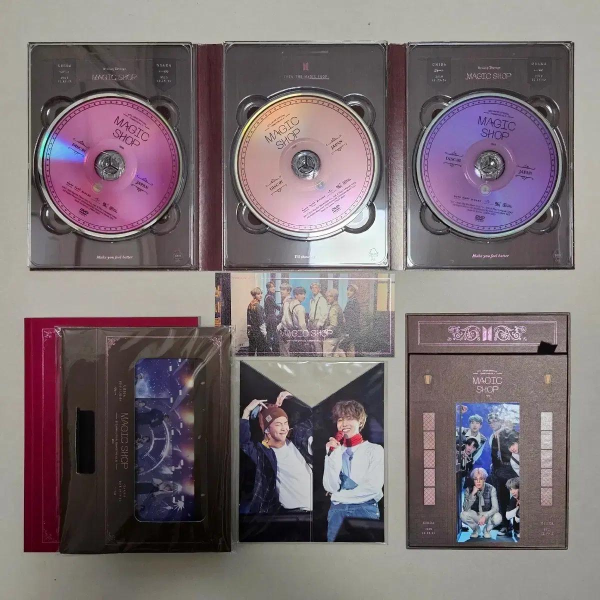 방탄소년단 BTS 일본 매직샵 DVD 양도 (포카 제외)