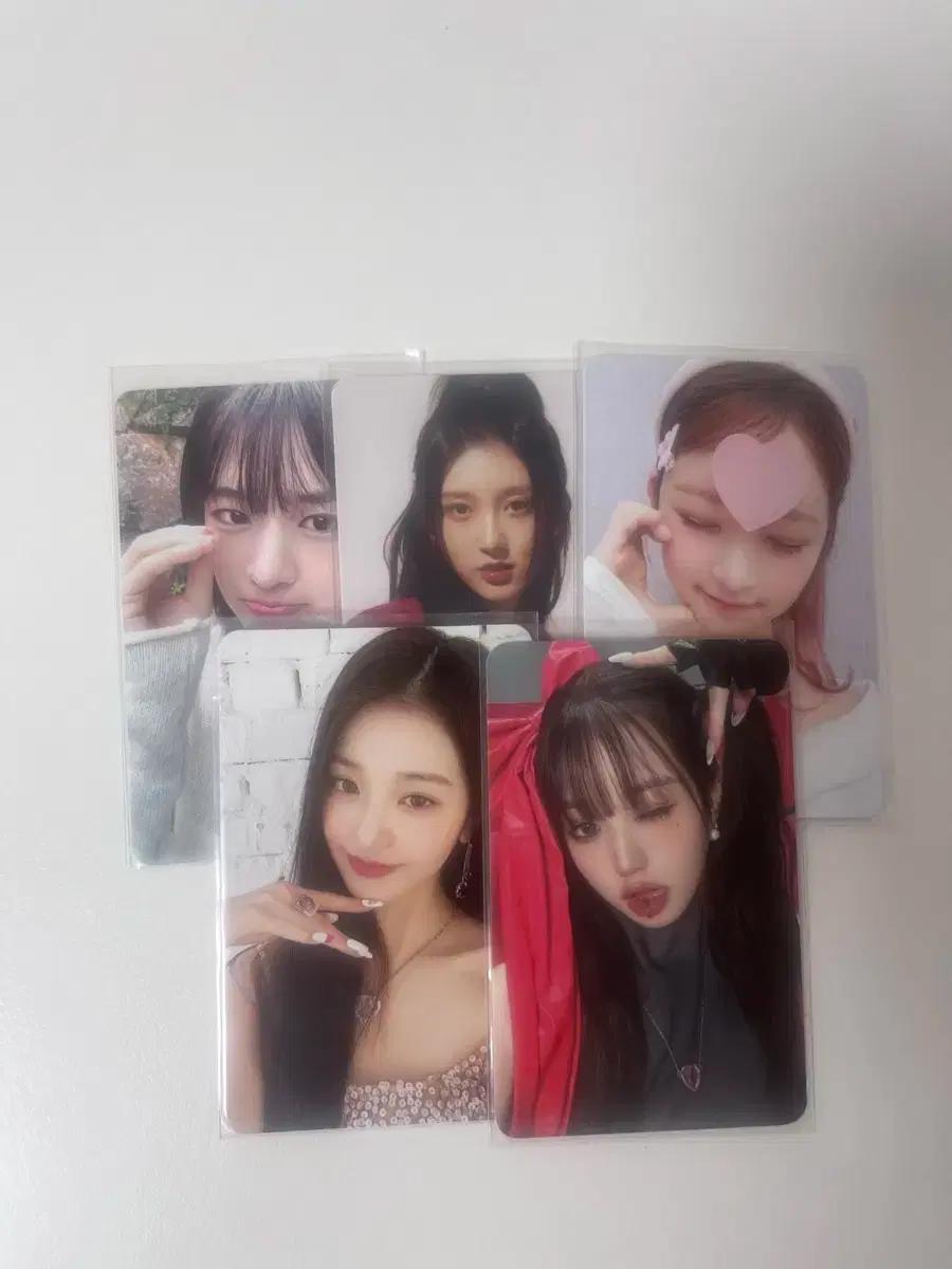 <최대할인 | 포장완료 덤2nn장>아이브 포카 일괄 반택포