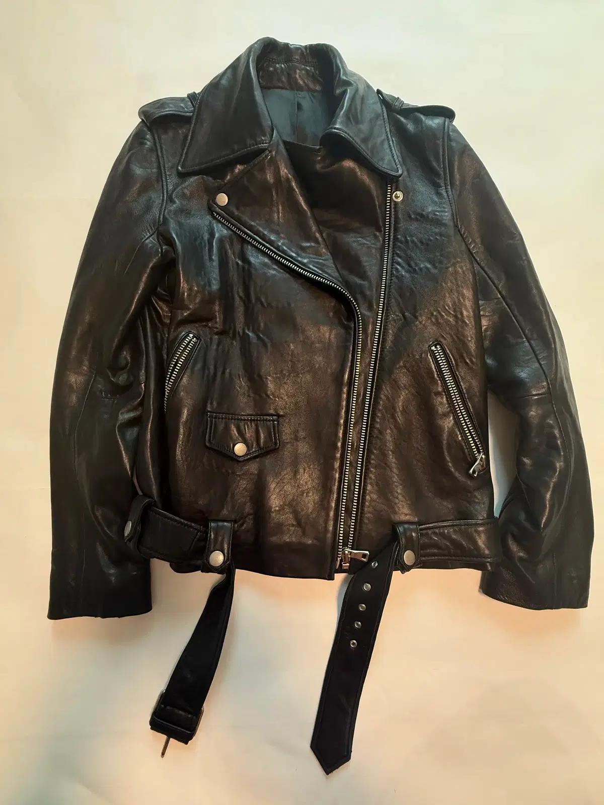 Italian 100% Lambskin Rider Jacket
