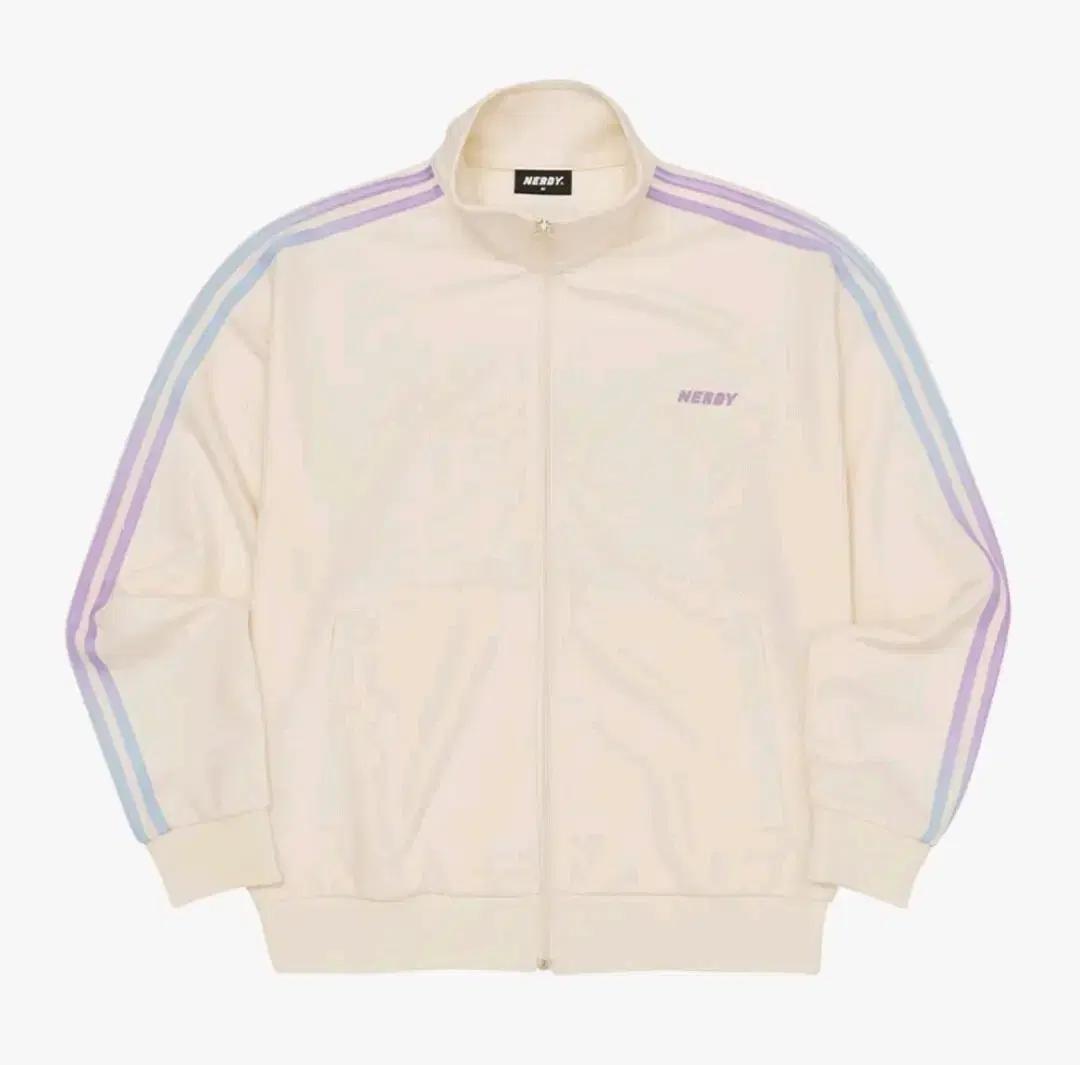 널디 그라데이션 엔와이 트랙 탑 크림