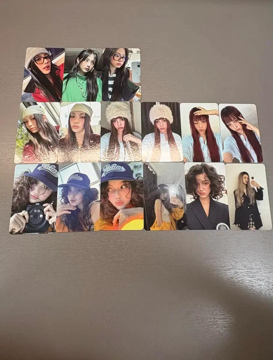 뉴진스 njz 하우스윗 포카 일괄 처분 민지 다니엘 혜인